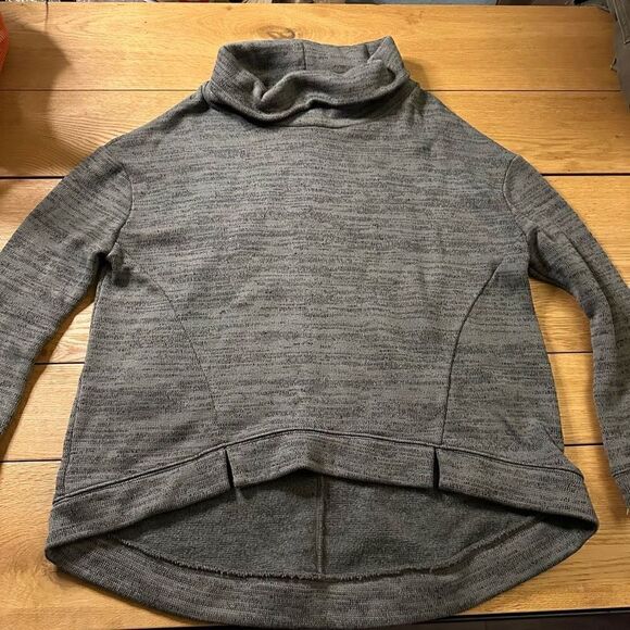 Anthropologie Saturday and Sunday green blend cowl neck small - Picture 1 of 8